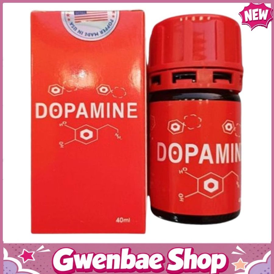 Chai Hít Tăng Khoái Cảm Kích Thích Bao Phê Popper Dopamine Đỏ 40ml Chính Hãng - Gwenshop Chính Hãng