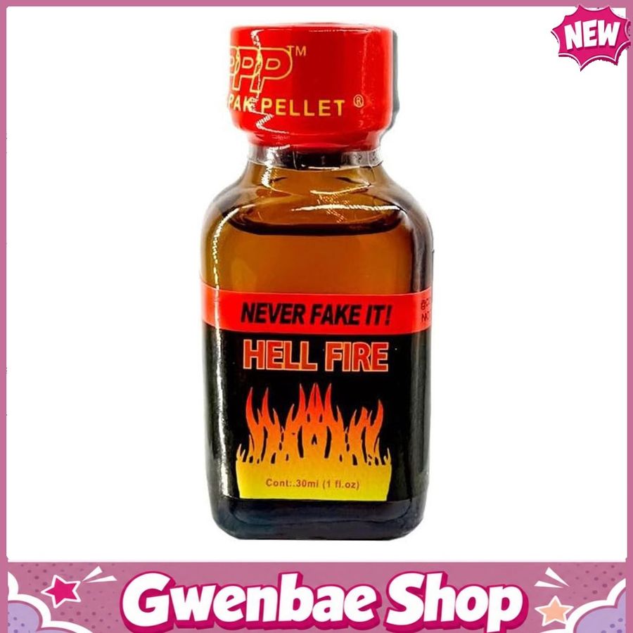 Chai Hít Tăng Khoái Cảm Kích Thích Bao Phê Popper Hell Fire 30ml Chính Hãng Mỹ USA PWD - Gwenshop Chính Hãng