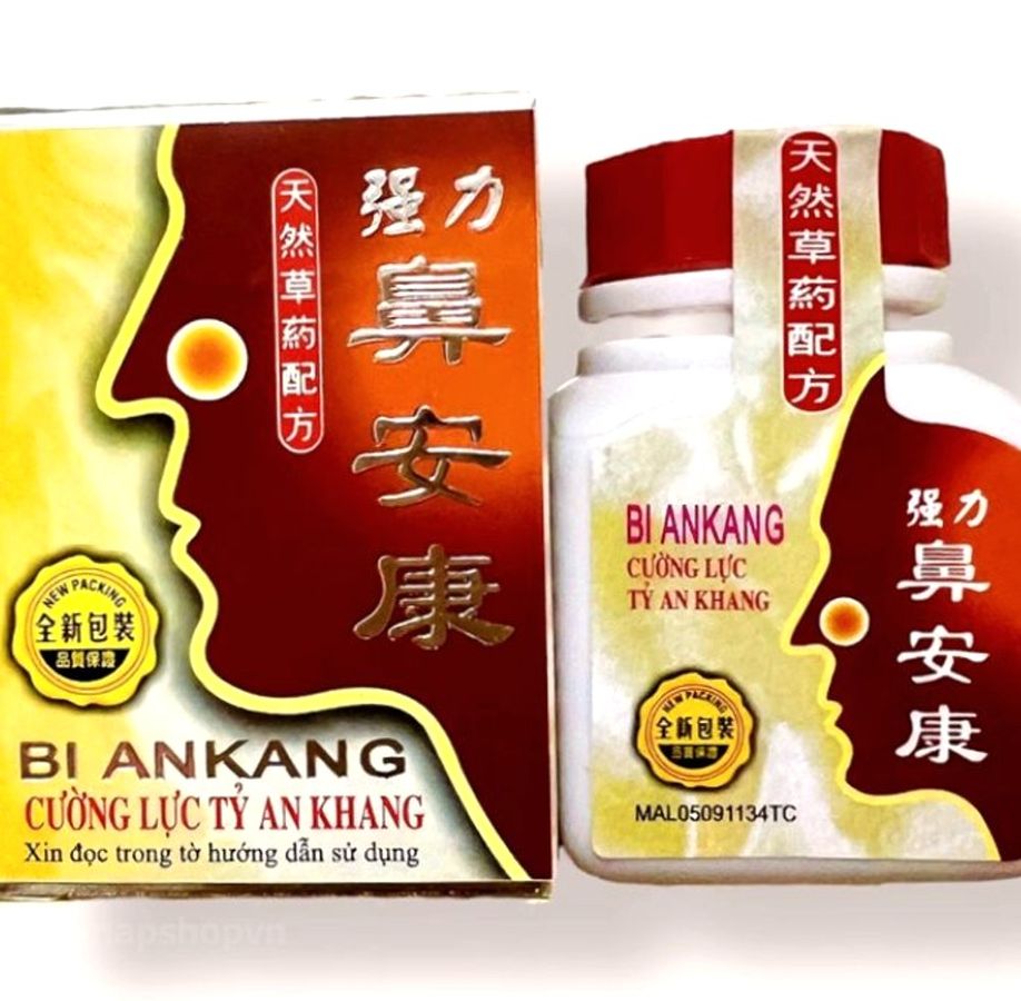 Hàng Nội Địa Cao Cấp - Viên Hỗ Trợ viêm xoang, viêm mũi dị ứng, mãn tính Cường lực tỷ an khang - Bi an khang - Hỗ Trợ Vi