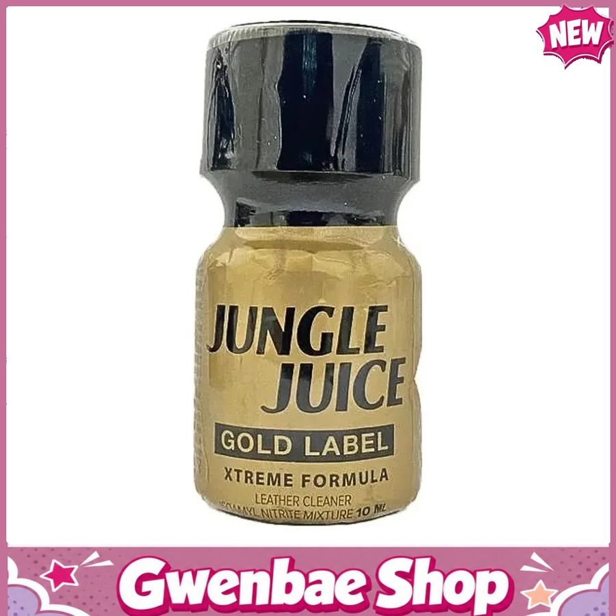 Chai Hít Kích Thích Bao Phê Tăng Khoái Cảm Tăng Hưng Phấn Popper Jungle Juice Gold - 10ml - Nhập Mỹ - Gwenshop Chính Hãng