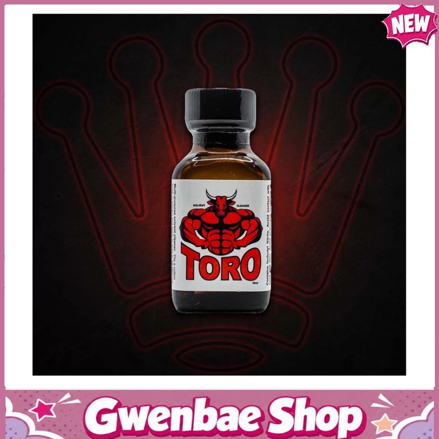 Chai Hít Kích Thích Tăng Khoái Cảm Bao Phê Popper Toro Rush Premium 30ml Chính Hãng Mỹ - Gwenshop Chính Hãng