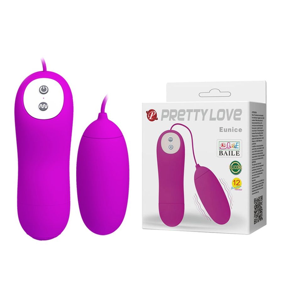 Phiên Bản Chính Hãng - Thiết Bị Massage Rung 12 Chế Độ Cao Cấp Pretty Love Eunice 12 - nhiều chế độ, sạc pin tiện dụng