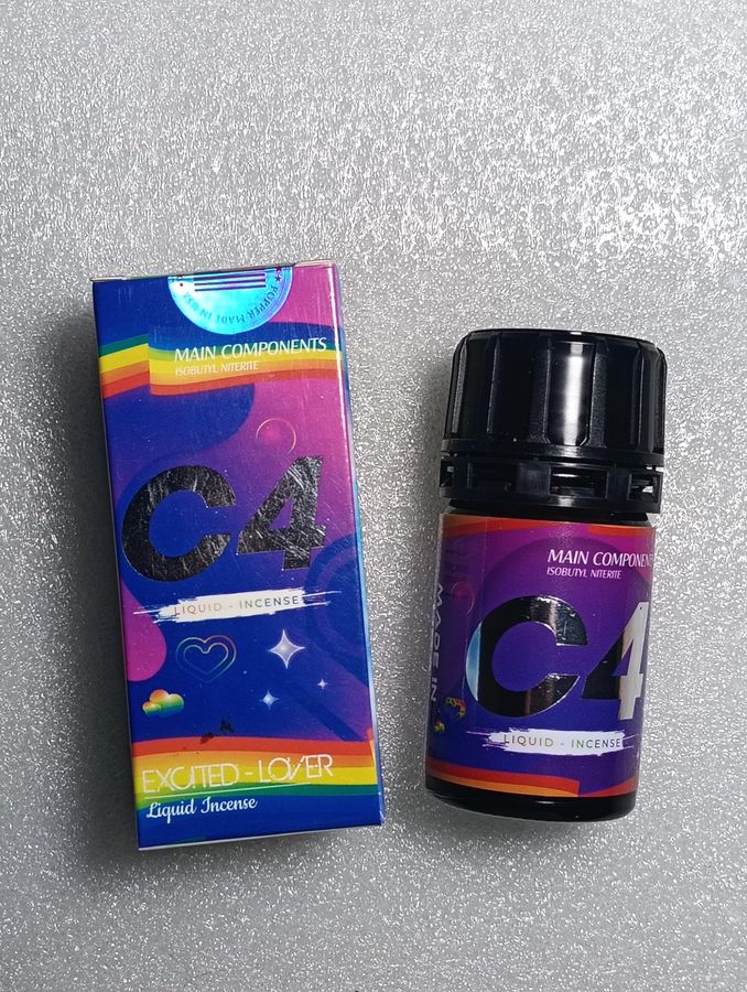 Hàng Chuẩn Nhập Khẩu - Nước Hoa Dung Dịch Hít Thư Giãn C4, 40ml, Dòng mạnh cho ng lờn nặng, mẫu 2 - hương dịu, dùng cho 