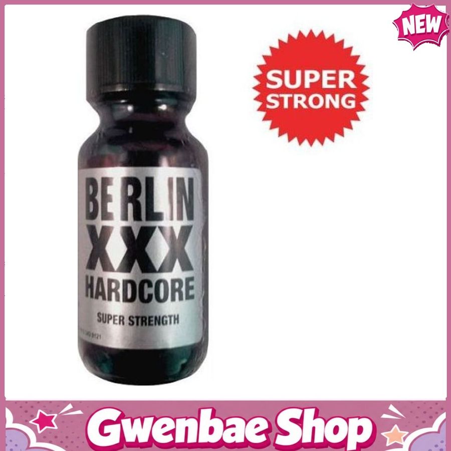 Chai Hít Bao Phê Tăng Khoái Cảm Kích Thích Popper Berlin XXX Hardcore Aroma Chai 25ml Siêu Mạnh - Gwenshop Chính Hãng