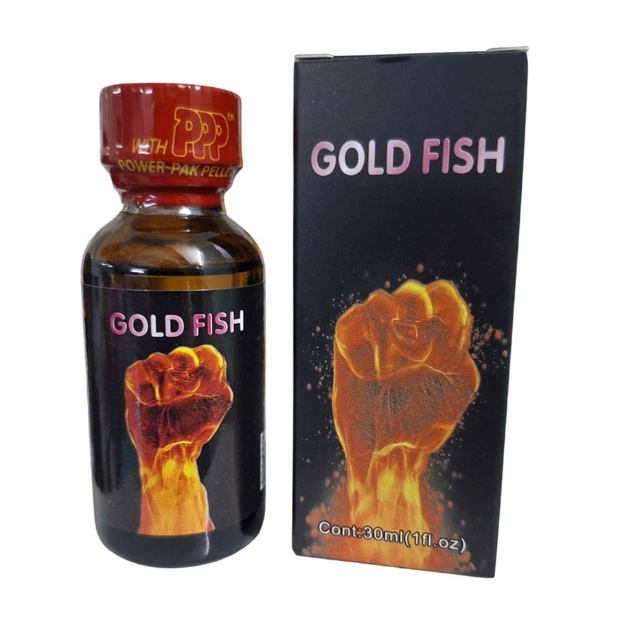 Sản Phẩm Chính Hãng Loại 1 - Poppers Gold Fist Bản 30ml Mạnh Mẽ PPD - hương dịu, dùng cho cả nam và nữ