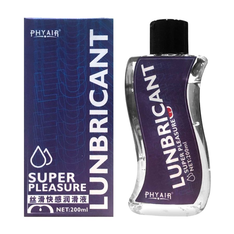 Hàng Chuẩn Nhập Khẩu - Gell Bôi Trơn Gốc Nước Mượt Mịn Phyair Super Pleasure Chai 200ml - dịu nhẹ, không gây khô rát
