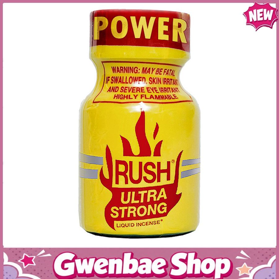 Chai Hít Tăng Khoái Cảm Kích Thích Bao Phê Tăng Khoái Cảm Popper Rush Ultra Strong PWD USA Chai 10ml - Gwenshop Chính Hãng