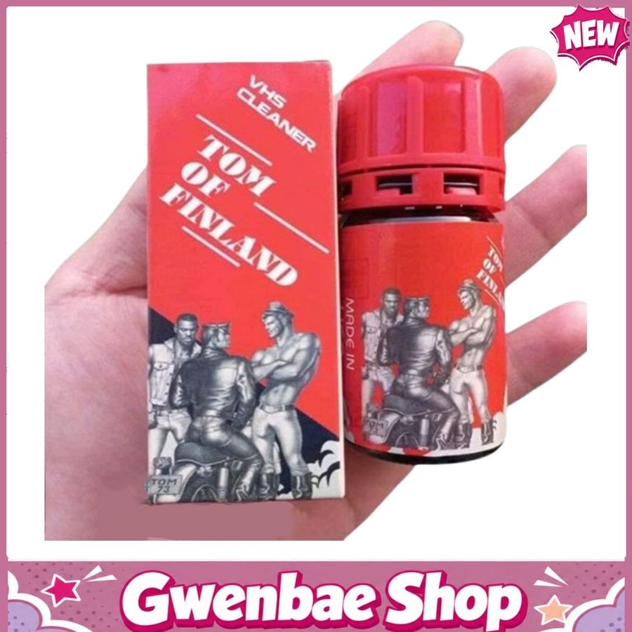 Chai Hít Tăng Khoái Cảm Kích Thích Bao Phê Popper VHS Cleaner Tom Of Finland Đỏ 40ml Chính Hãng - Gwenshop Chính Hãng