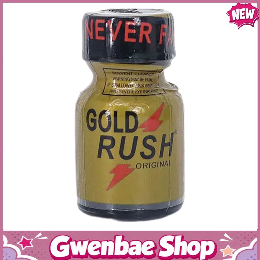 Chai Hít Tăng Khoái Cảm Kích Thích Bao Phê Popper Gold Rush 10ml Chính Hãng PWD (USA) - Gwenshop Chính Hãng