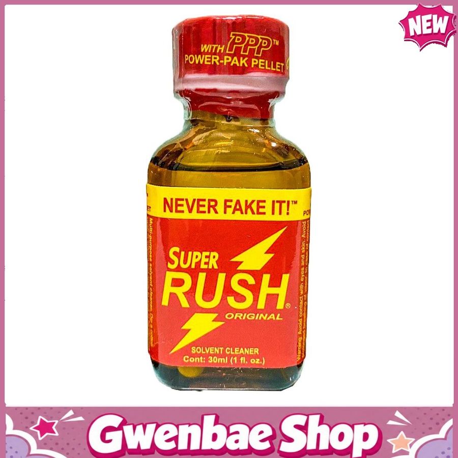 Chai Hít Tăng Khoái Cảm Kích Thích Bao Phê Popper Super Rush 30ml Chính Hãng PWD (USA) - Gwenshop Chính Hãng