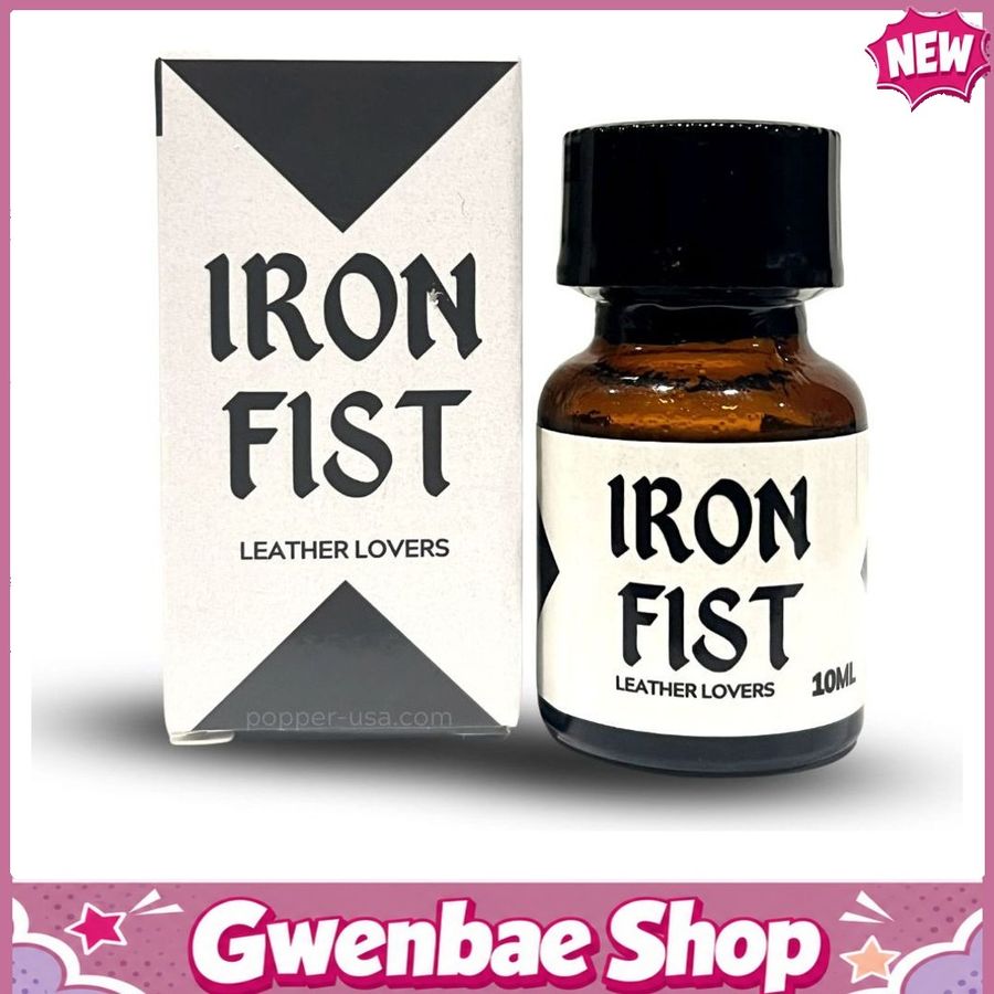 Chai Hít Tăng Khoái Cảm Kích Thích Bao Phê Popper Iron Fist 10ml Phê Say Mê, Tê Tê - Gwenshop Chính Hãng