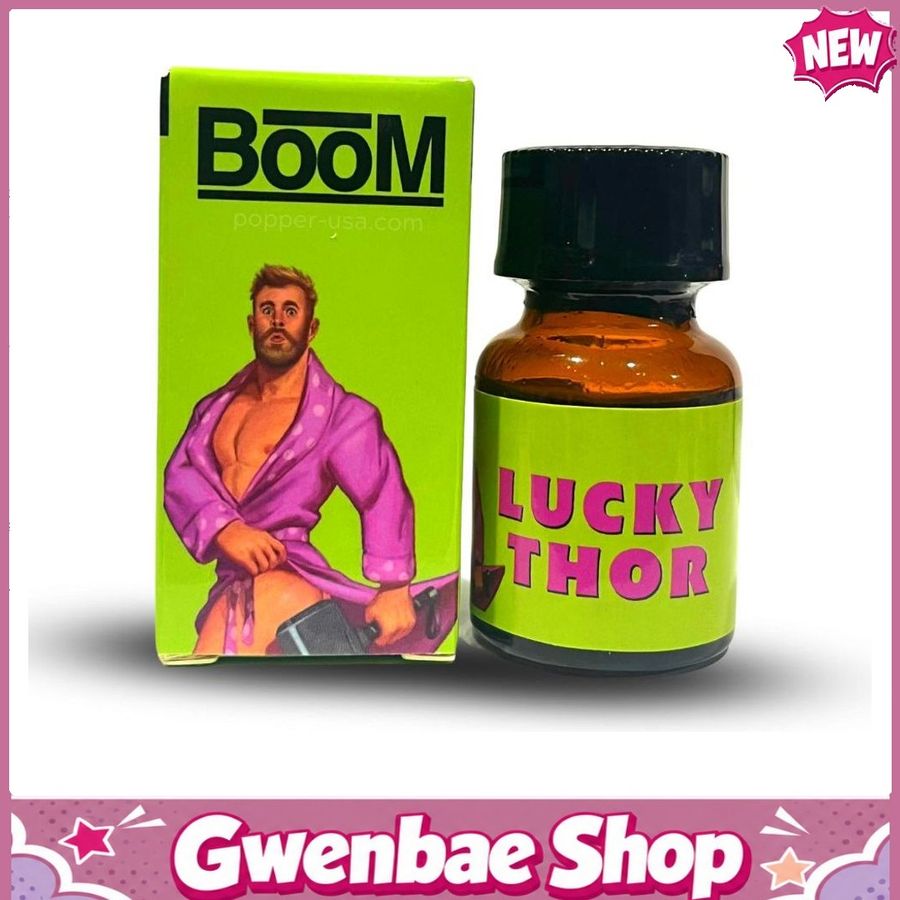 Chai Hít Tăng Khoái Cảm Kích Thích Bao Phê Popper Boom Lucky Thor 10ml - Gwenshop Chính Hãng