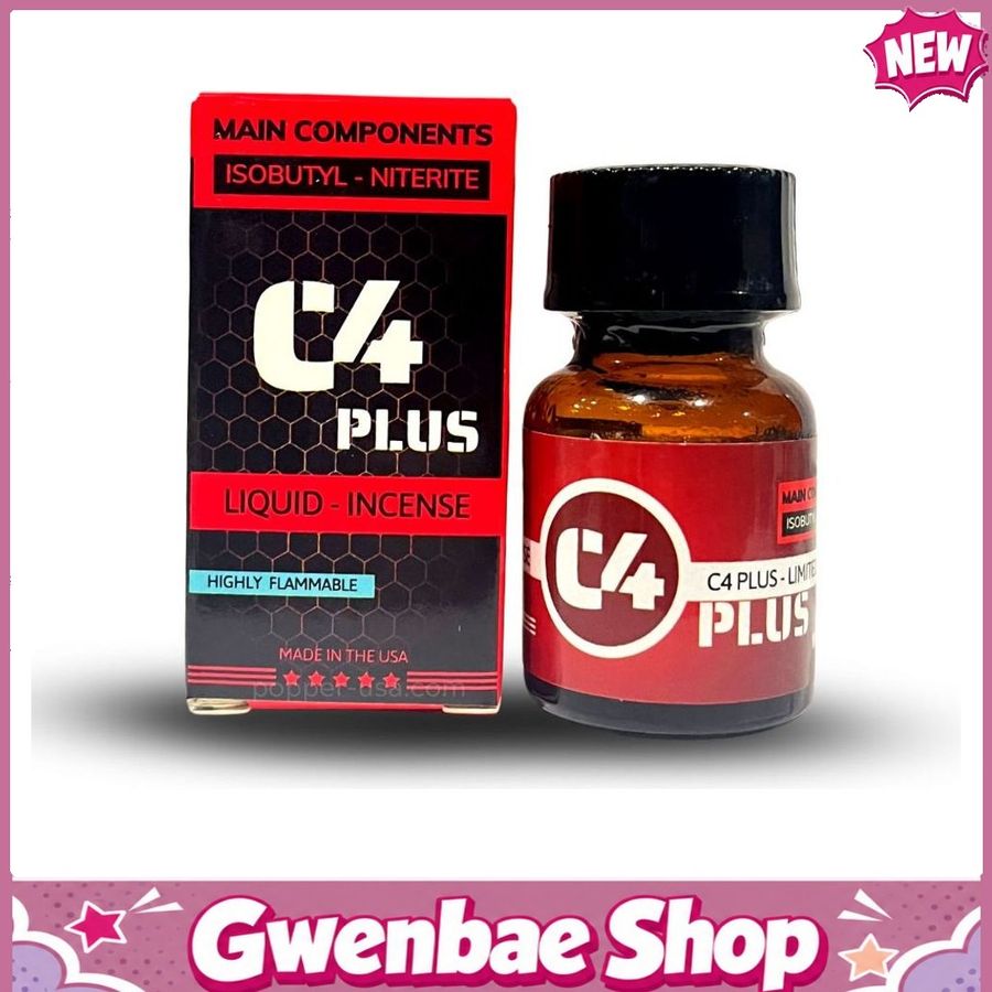 Chai Hít Tăng Khoái Cảm Kích Thích Bao Phê Popper C4 Đỏ 10ml Cực Phê Cho Top Và Bot - Gwenshop Chính Hãng