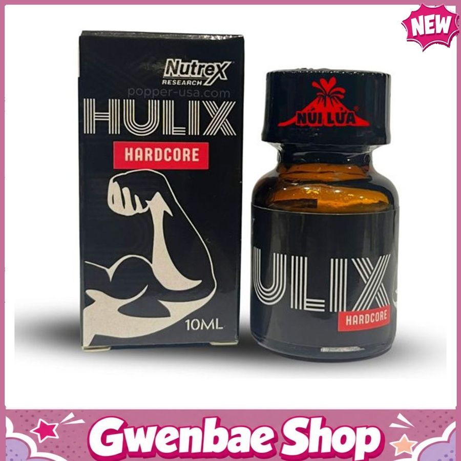 Chai Hít Tăng Khoái Cảm Kích Thích Bao Phê Popper Hulix Nutrex 10ml Dùng Bao Phê, Mạnh Như Vũ Bão - Gwenshop Chính Hãng