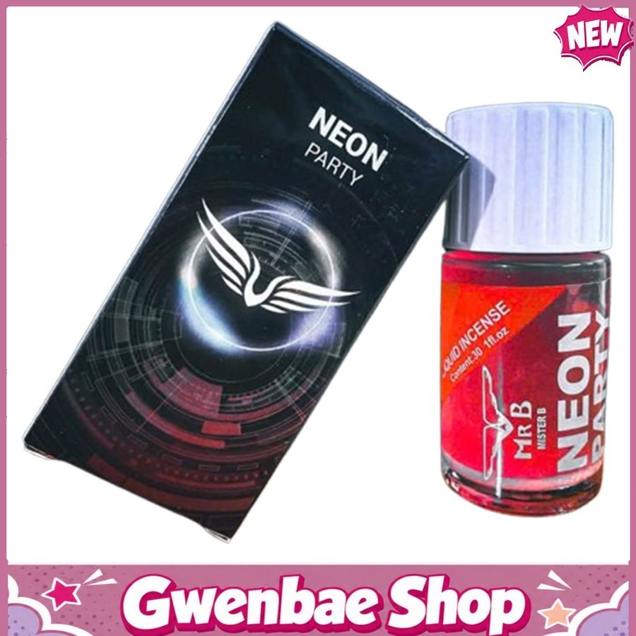 Chai Hít Tăng Khoái Cảm Kích Thích Bao Phê Popper Neon Party Đỏ 40ml Phiên Bản Giới Hạn - Gwenshop Chính Hãng
