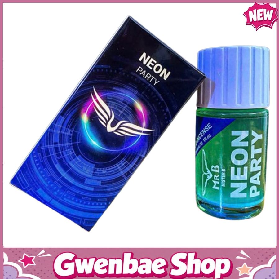 Chai Hít Tăng Khoái Cảm Kích Thích Bao Phê Popper Neon Party Xanh Dương 40ml Phiên Bản Giới Hạn - Gwenshop Chính Hãng