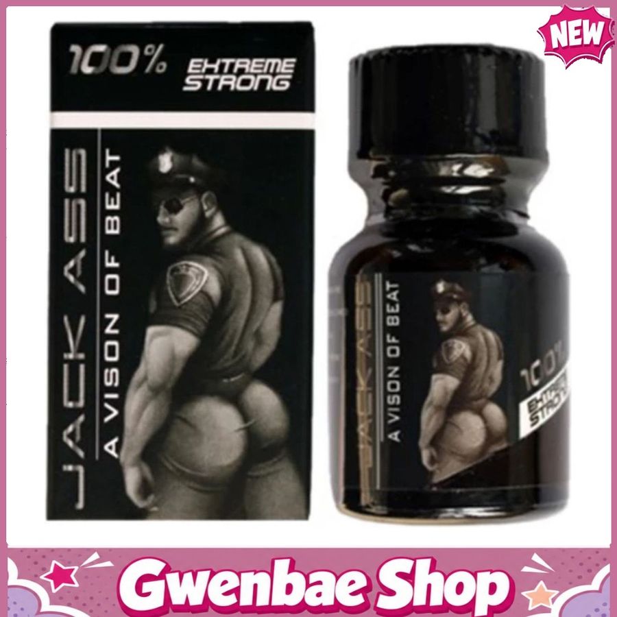 Chai Hít Tăng Khoái Cảm Kích Thích Bao Phê Popper Jack Ass 10ml Mạnh Mẽ Cho Cả Top Và Bot Phiên Bản Giới Hạn - Gwenshop Chính Hãng