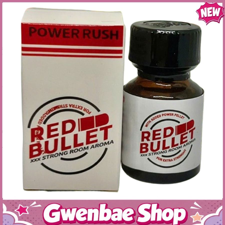 Chai Hít Tăng Khoái Cảm Kích Thích Bao Phê Popper Red Bullet 10ml Phiên Bản Giới Hạn - Gwenshop Chính Hãng