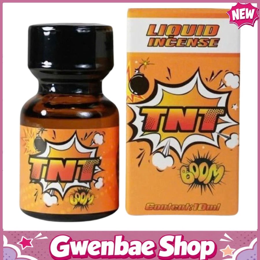 Chai Hít Kích Thích Bao Phê Tăng Khoái Cảm Popper TNT 10ml Chính Hãng Mỹ USA PWD Phiên Bản Giới Hạn - Gwenshop Chính Hãng