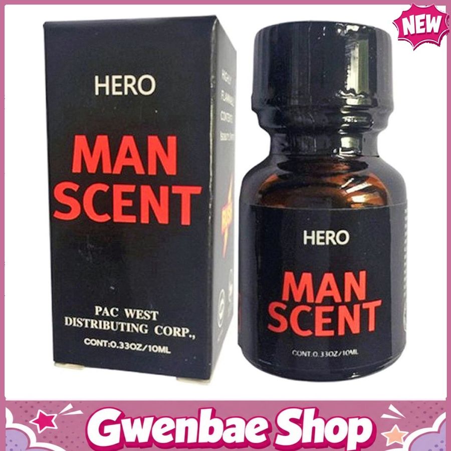 Chai Hít Tăng Khoái Cảm Kích Thích Bao Phê Popper Man Scent 10ml – Hương Thơm Độc Đáo Tăng Hưng Phấn Kích Thích Cho LGBT - Top Bot Phiên Bản Giới Hạn - Gwenshop Chính Hãng