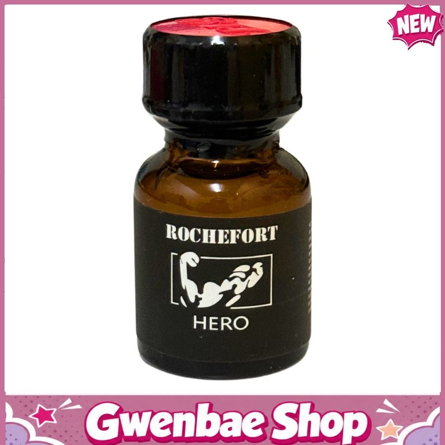 Chai Hít Kích Thích Bao Phê Tăng Khoái Cảm Popper Rochefort Hero 10ml Chính Hãng Mỹ USA PWD Phiên Bản Giới Hạn - Gwenshop Chính Hãng