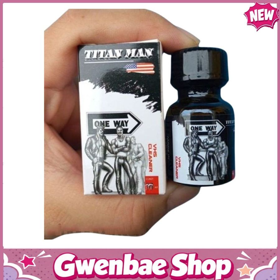 Chai Hít Tăng Khoái Cảm Kích Thích Bao Phê Popper Titanmen Trắng 10ml Chính Hãng Phiên Bản Giới Hạn - Gwenshop Chính Hãng