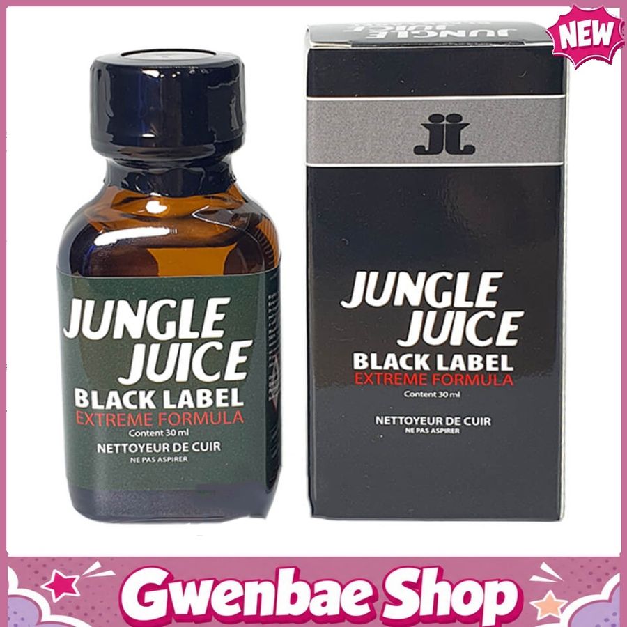 Chai Hít Tăng Khoái Cảm Kích Thích Bao Phê Popper JUNGLE JUICE BLACK LABEL 30ml Phiên Bản Giới Hạn - Gwenshop Chính Hãng