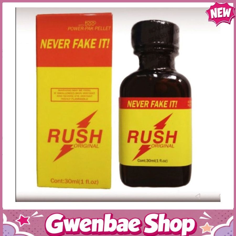 Chai Hít Tăng Khoái Cảm Kích Thích Bao Phê Popper Rush Vàng 30ml Chính Hãng Phiên Bản Giới Hạn - Gwenshop Chính Hãng