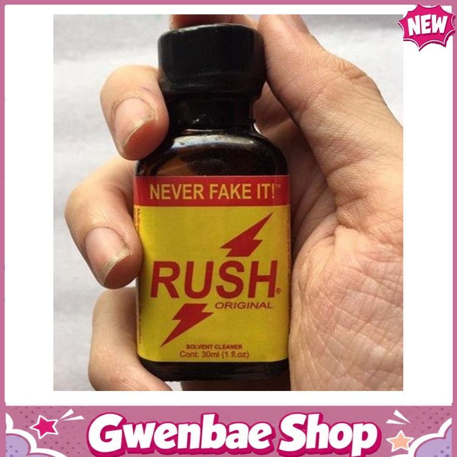 Chai Hít Bao Phê Tăng Khoái Cảm Kích Thích Popper Rush Vàng 30ml Chính Hãng Phiên Bản Giới Hạn - Gwenshop Chính Hãng