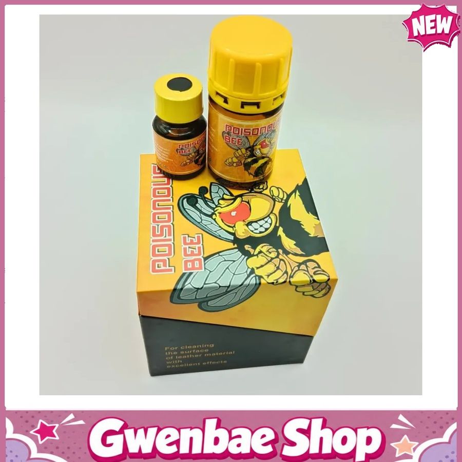 Chai Hít Tăng Khoái Cảm Bao Phê Kích Thích Popper Poisonous Bee 40ml + 10ml Phiên Bản Giới Hạn - Gwenshop Chính Hãng