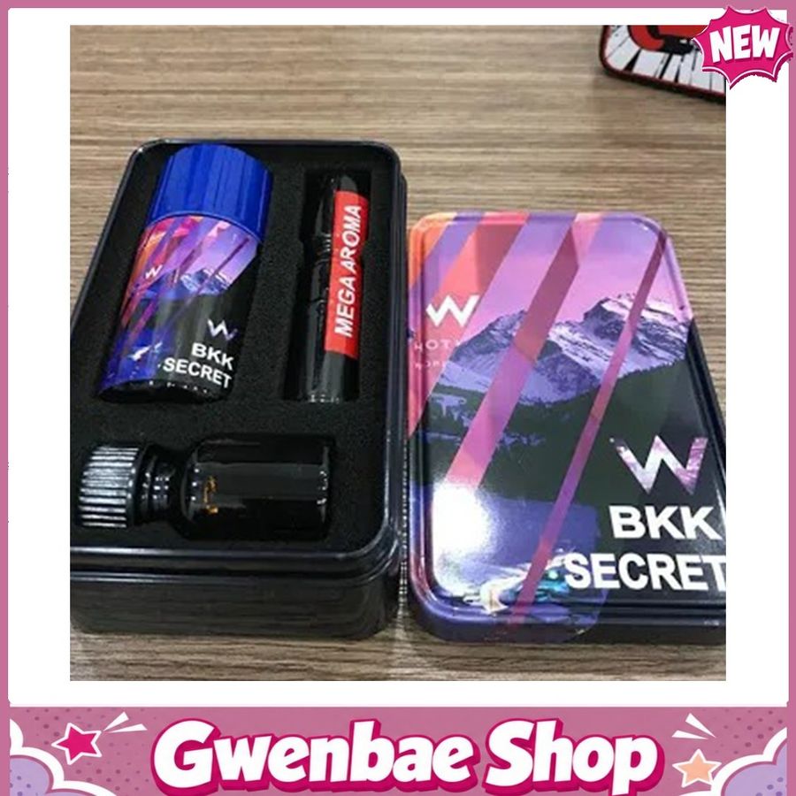 Chai Hít Bao Phê Tăng Khoái Cảm Kích Thích Popper BKK Secrect Chính Hãng 40ml Phiên Bản Giới Hạn - Gwenshop Chính Hãng