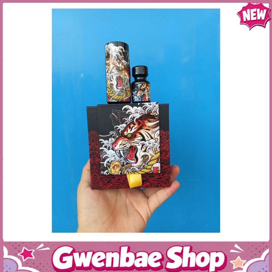 Chai Hít Tăng Khoái Cảm Bao Phê Kích Thích Mẫu Mới Nhất Năm 2021 Popper Tiger 40ml Hàng Chính Hãng Phiên Bản Giới Hạn - Gwenshop Chính Hãng