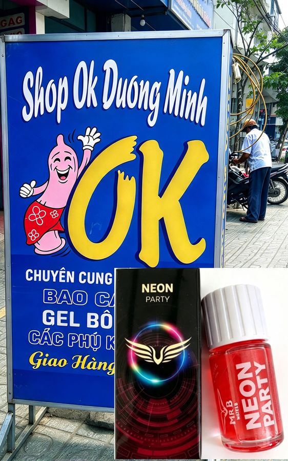 ( Shop Ok Dương Minh) Popper Neon Party 40ml USA, Hàng Chính Hãng,Giá Tốt 