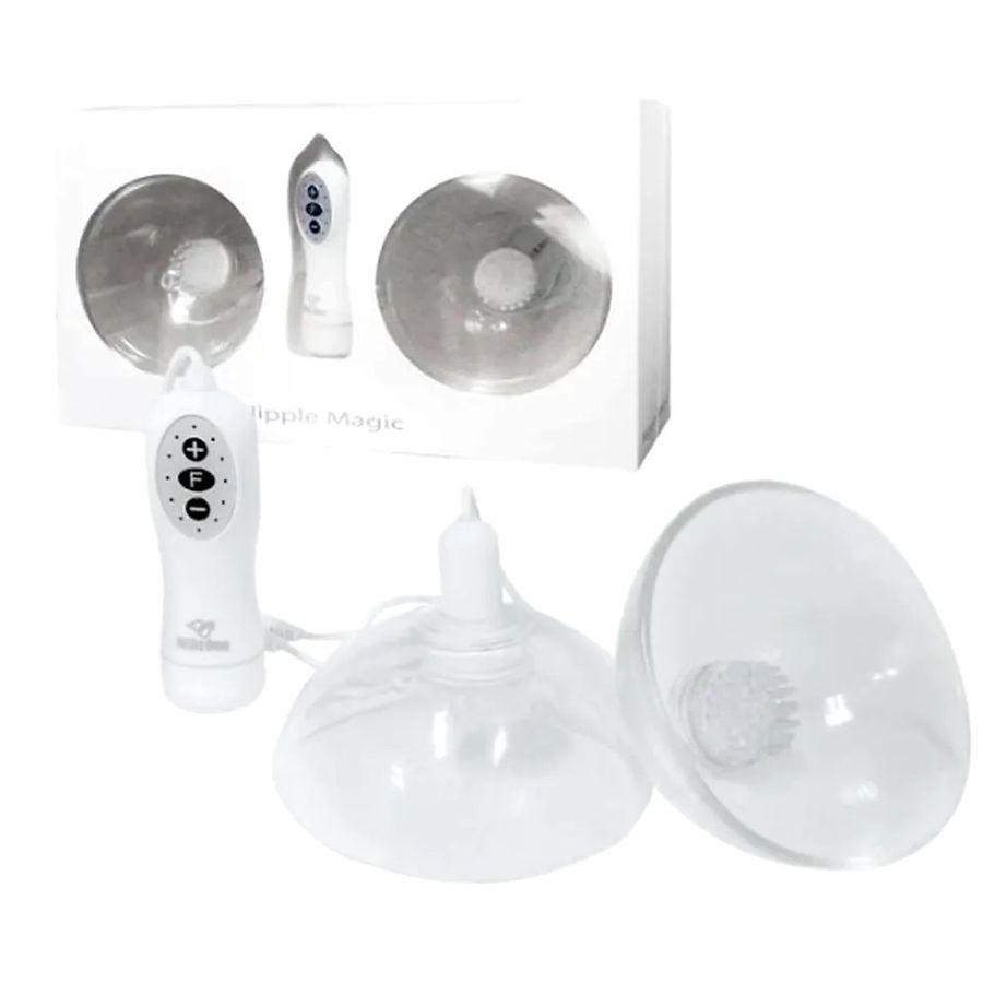Hàng Chuẩn Nhập Khẩu - Máy Massage Vòng Silicon 1 Cho Phái Đẹp Nipple Magic - Nhật Bản mẫu 2 Lipple Magic, giao hàng kín