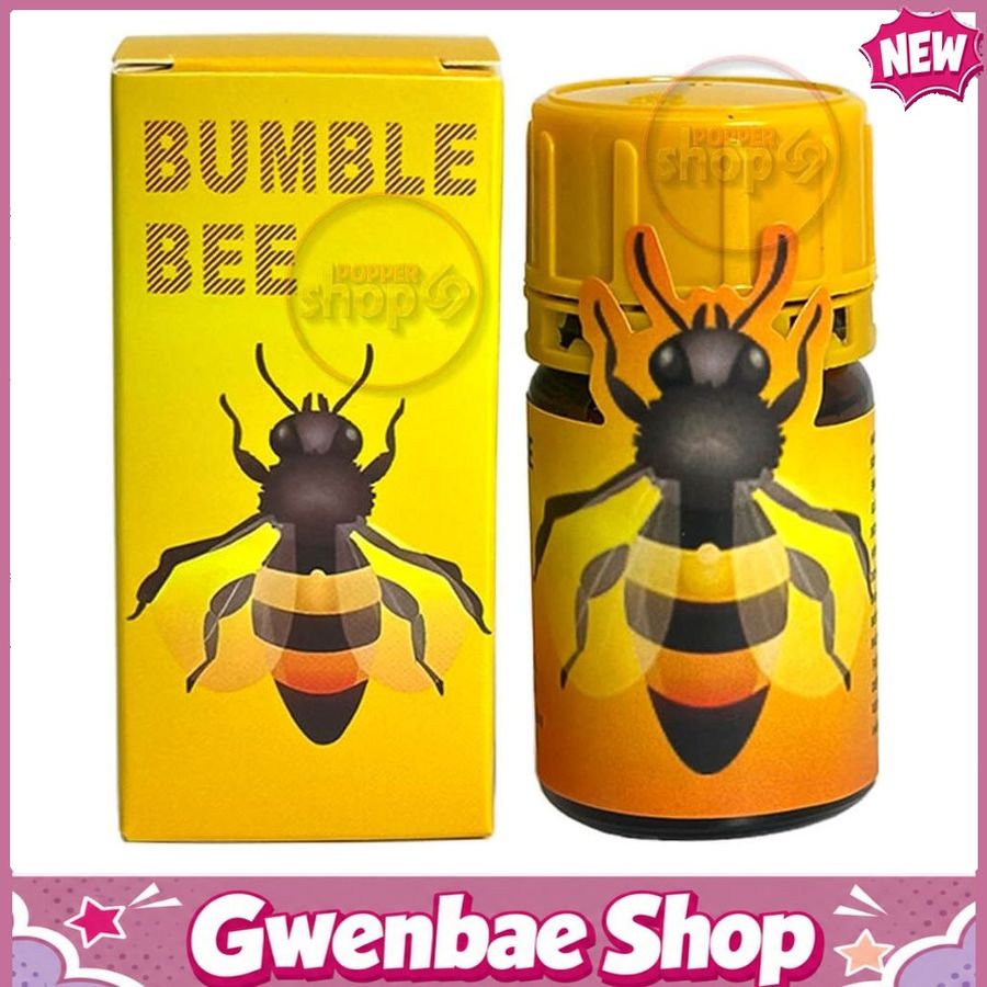 Chai Hít Tăng Khoái Cảm Kích Thích Bao Phê Popper BUMBLE BEE CON ONG VÀNG 40ml - Poppers Giá Rẻ - Gwenshop Chính Hãng