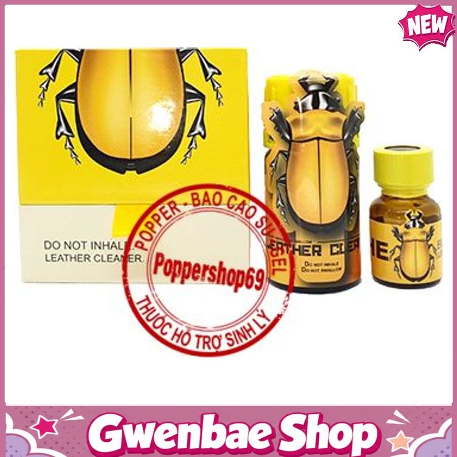 Chai Hít Kích Thích Bao Phê Tăng Khoái Cảm Popper Con Bọ The Beatles 40ml - Gwenshop Chính Hãng
