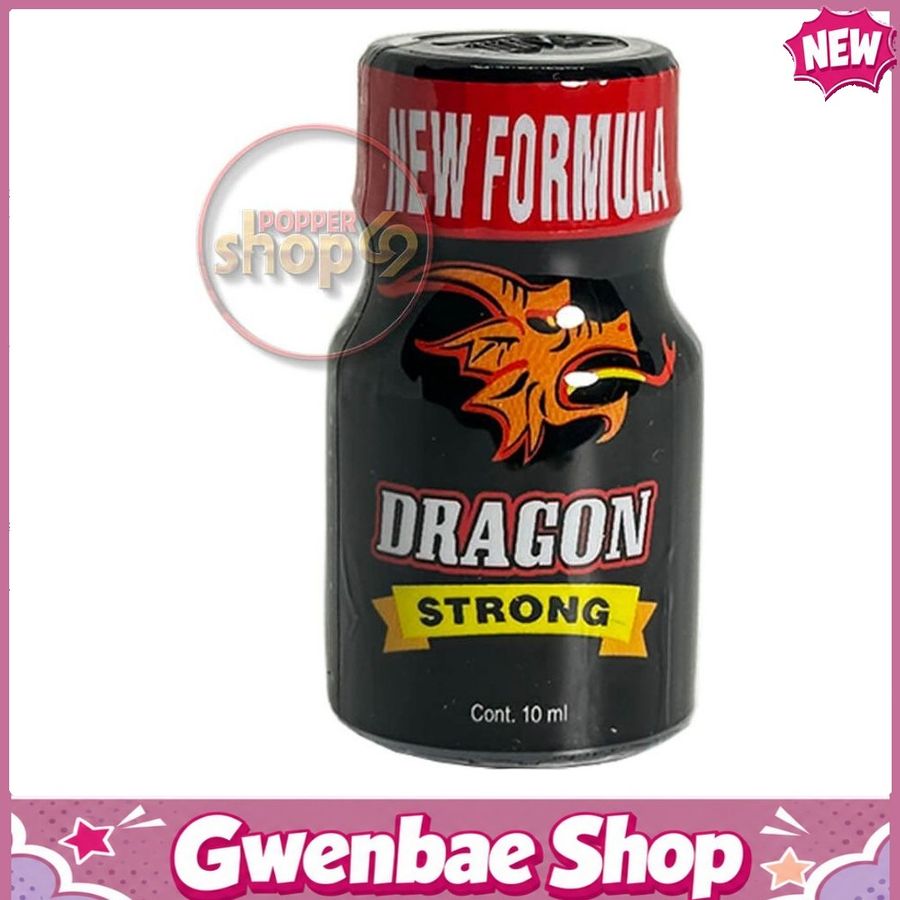 Chai Hít Tăng Khoái Cảm Kích Thích Bao Phê Popper DRAGON STRONG 10ML - Gwenshop Chính Hãng