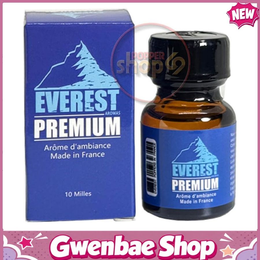 Chai Hít Tăng Khoái Cảm Kích Thích Bao Phê Popper Everest Premium Blue 10ml - Poppers Giá Rẻ - Gwenshop Chính Hãng