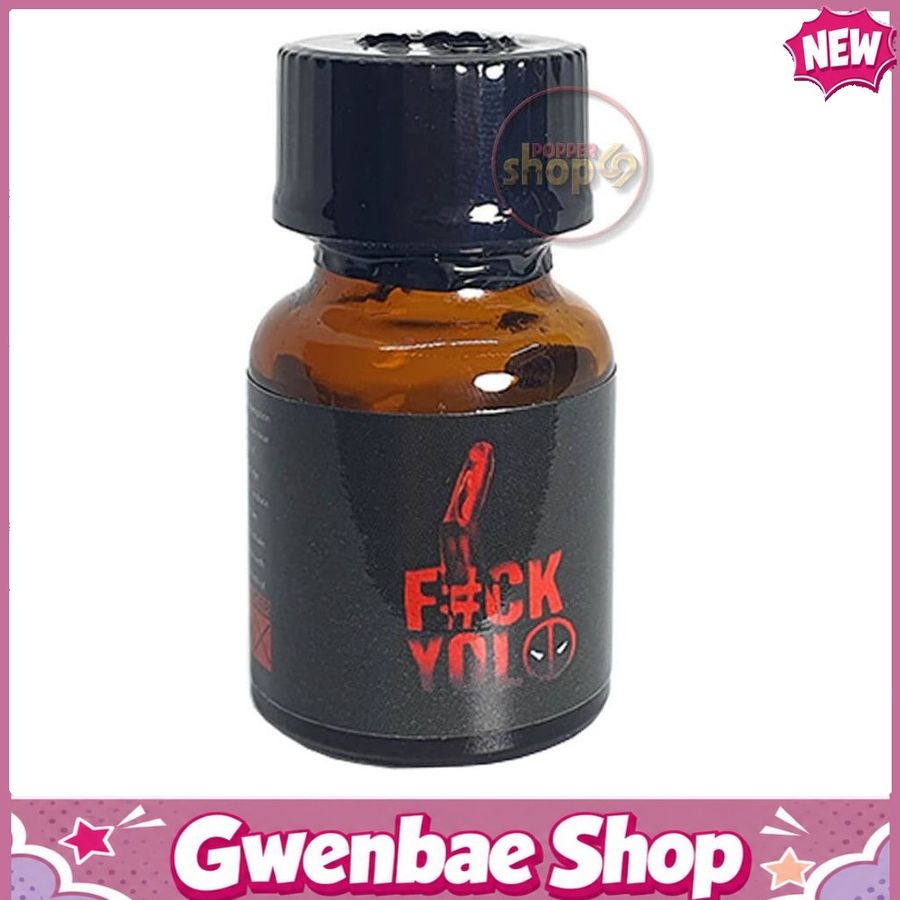 Chai Hít Tăng Khoái Cảm Kích Thích Bao Phê Popper Fuck Yolo 10ml - Poppers Giá Rẻ - Gwenshop Chính Hãng