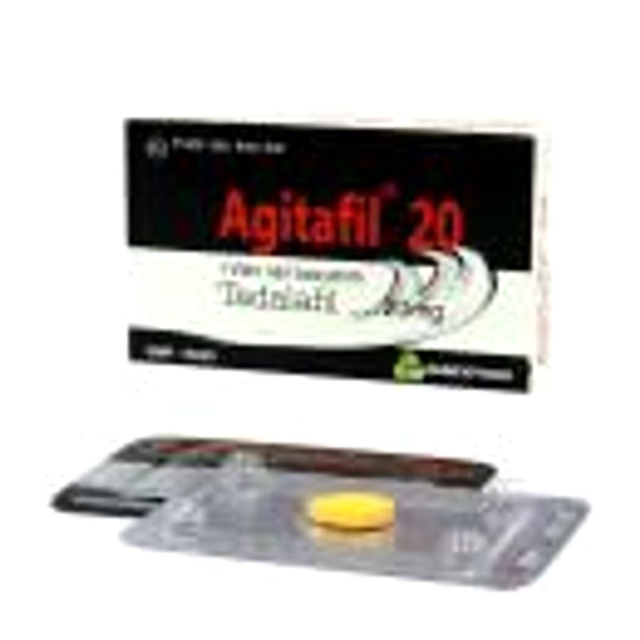 Bản Nhập Khẩu Cao Cấp - Viên hỗ trợ sinh lực nam giới Agitafil 20 1 viên Agitafl 10, giao hàng kín đáo