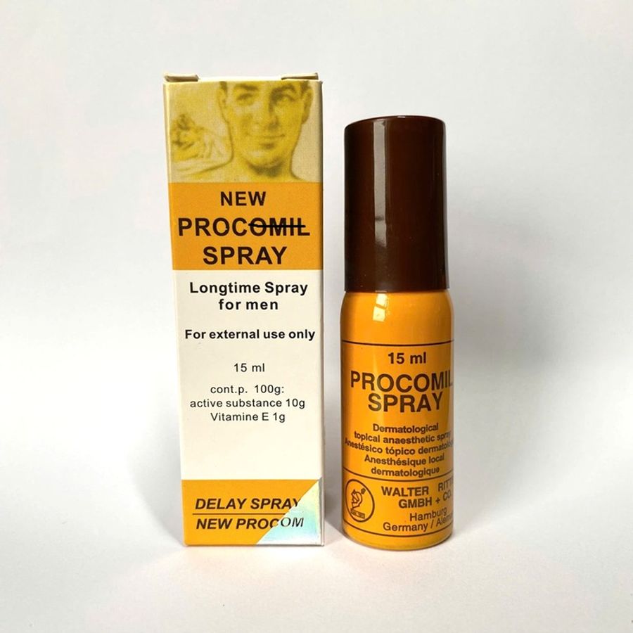 Hàng Chuẩn Nhập Khẩu - Dạng Xịt Khử Mùi Kéo Dài Procomii 15ml - Tinh Chất Từ Thiên Nhiên Dành Cho Nam Giới, Mùi Nhẹ Nhàn