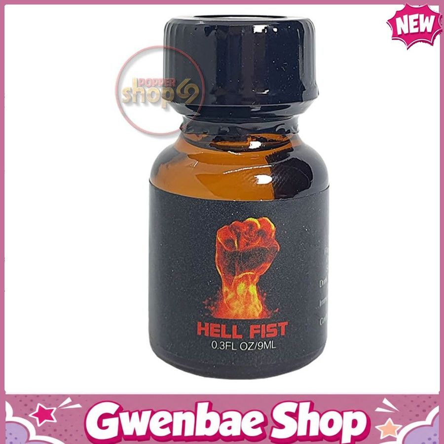 Chai Hít Tăng Khoái Cảm Kích Thích Bao Phê Popper Hell Fist 10ml - Poppers Giá Rẻ - Gwenshop Chính Hãng
