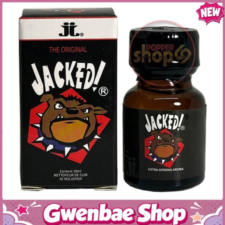 Chai Hít Tăng Khoái Cảm Kích Thích Bao Phê Popper Jacked 10ml - Poppers Giá Rẻ - Gwenshop Chính Hãng