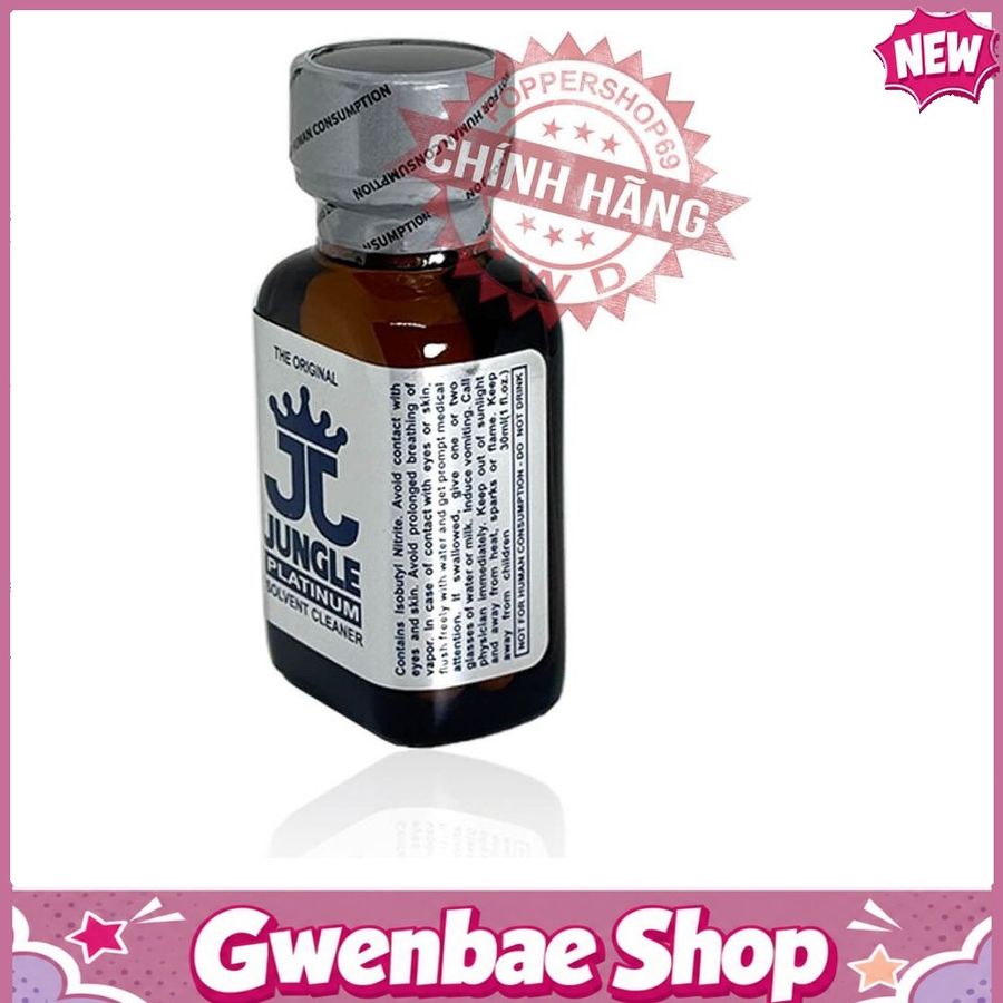 Chai Hít Bao Phê Tăng Khoái Cảm Kích Thích Popper Jungle Juice Platinum Chính Hãng USA 30ml - Gwenshop Chính Hãng
