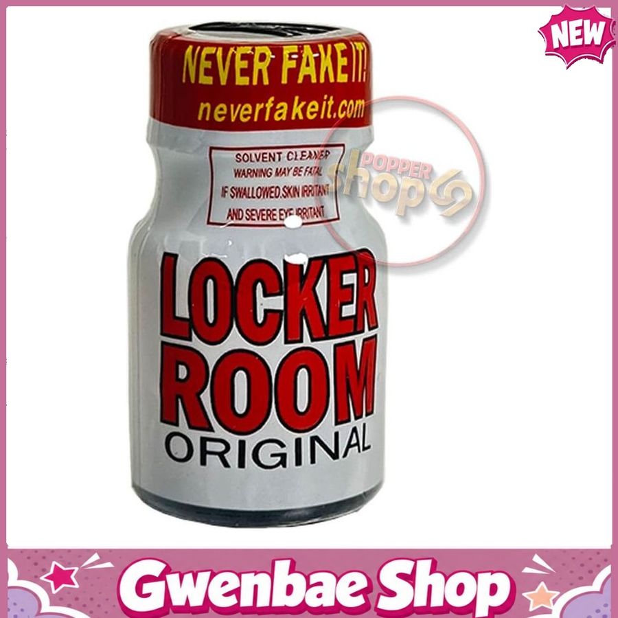 Chai Hít Tăng Khoái Cảm Kích Thích Bao Phê Popper Locker Room 10ml - Poppers Giá Rẻ - Gwenshop Chính Hãng