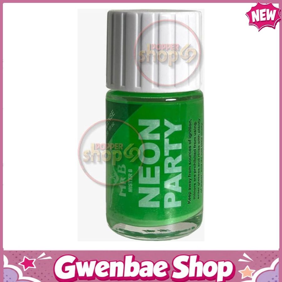 Chai Hít Bao Phê Tăng Khoái Cảm Kích Thích Popper Neon Party (Hồng) 30ml - Poppers Giá Rẻ - Gwenshop Chính Hãng