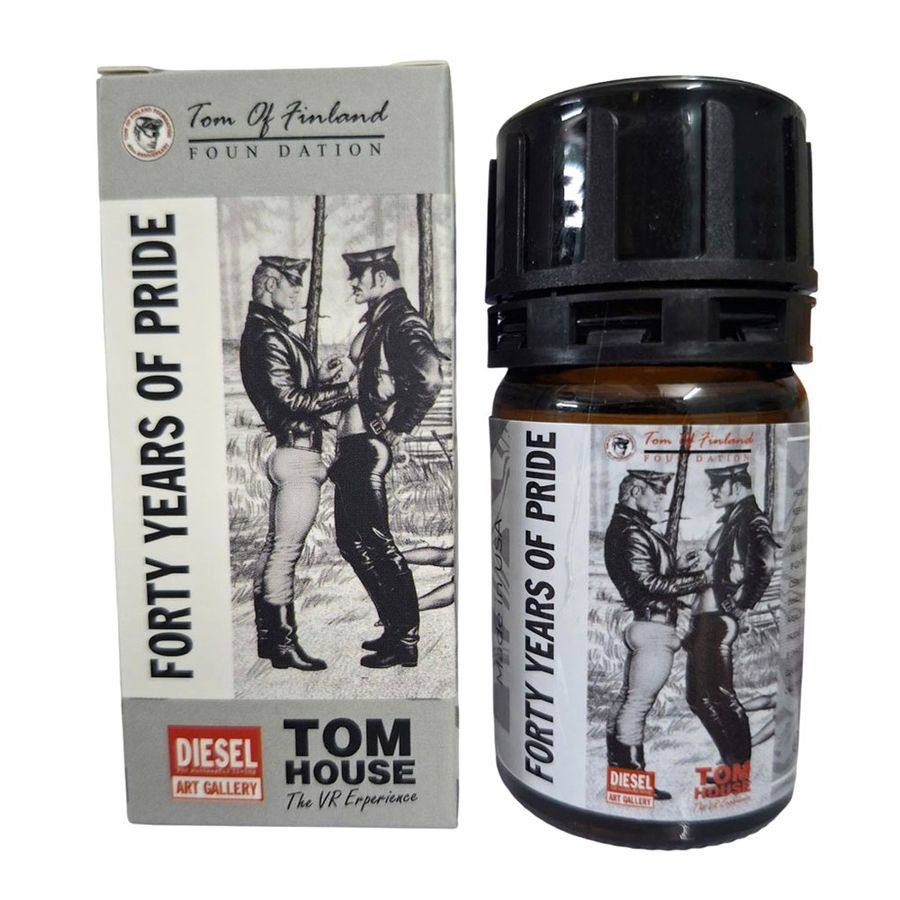 Sản Phẩm Chính Hãng Loại 1 - Dung Dịch Hít Thư Giãn Tom Of Finland Forty Years Of Pride Tom House 40ml - hương dịu, dùng