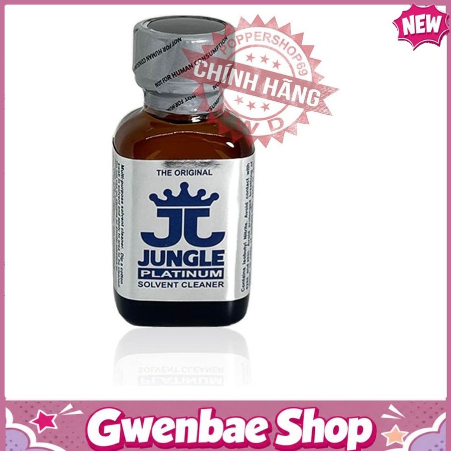 Chai Hít Cực Mạnh Lên Đỉnh Nhanh Popper Jungle Juice Platinum Chính Hãng USA 30ml Hàng Chuẩn - Gwenshop Chính Hãng