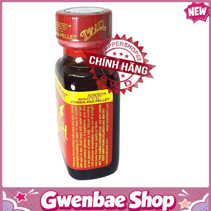 Chai Hít Nhập Khẩu Tăng Cảm Giác Lên Mây Popper Super Rush Chính Hãng PWD USA 30ml - Gwenshop Chính Hãng