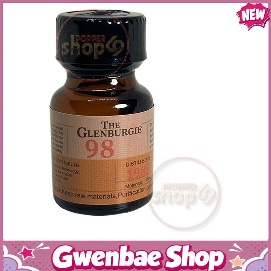 Chai Hít Tăng Khoái Cảm Kích Thích Bao Phê Popper The GLENBURGIE 98 10ml - Poppers Giá Rẻ - Gwenshop Chính Hãng